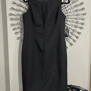 Elegant Black Sleeveless Dress